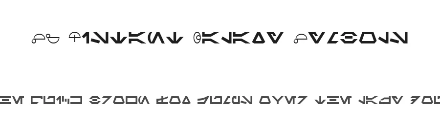 SF Distant Galaxy Symbols by ShyFonts — Dingbats Font