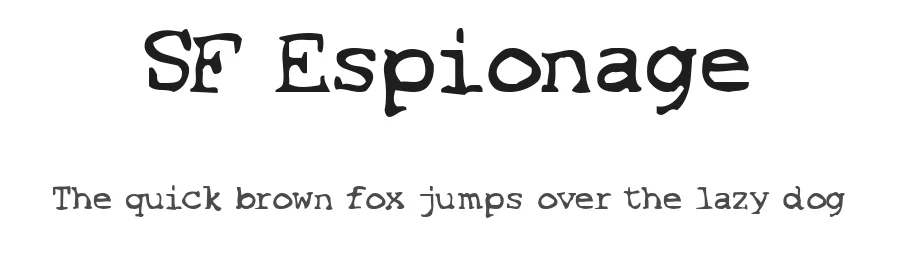 SF Espionage