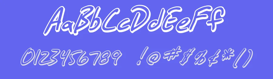 SF Grunge Sans by ShyFonts — Script Handwritten Font — thumbnail 3