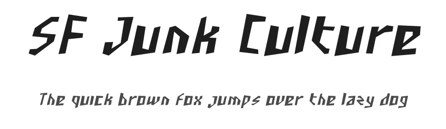 SF Junk Culture