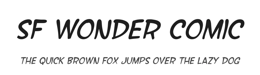SF Wonder Comic
