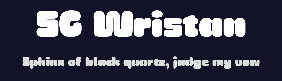 SG Wristan by Studio Gulden — Decorative Font — thumbnail 2