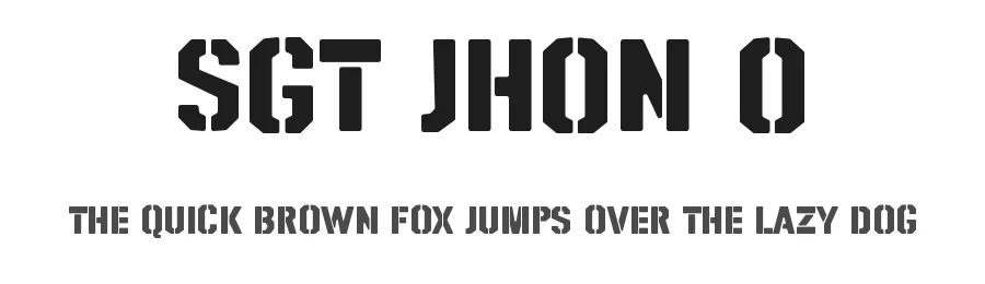 SGT Jhon O