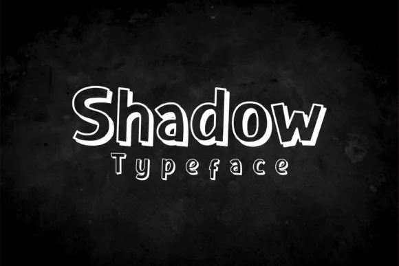 Shadow Font by Toko Laris Djaja by Toko Laris Djaja — Wedding Font