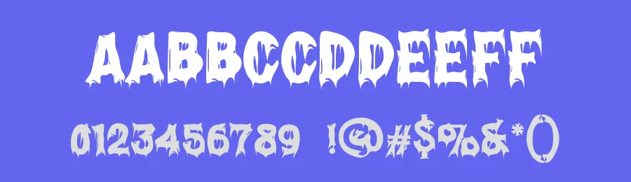 Shadows Fright by Marvadesign — Decorative Font — thumbnail 3