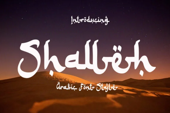 Shalleh by akifatype — Script Handwritten Font