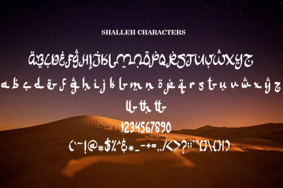 Shalleh by akifatype — Script Handwritten Font — thumbnail 4