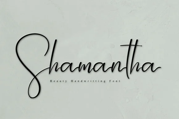Shamantha Font by niyos.studio — Script Handwritten Font