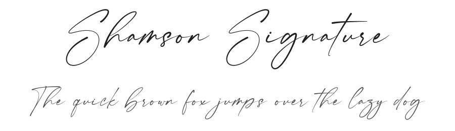 Shamson Signature