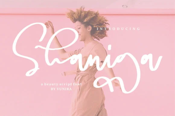 Shaniga Font by Vunira — Script Handwritten Font