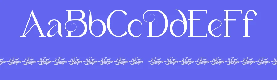 Shanon Bridges by VinType — Serif Font — thumbnail 3