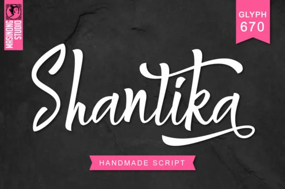 Shantika Font by masinong — Script Handwritten Font