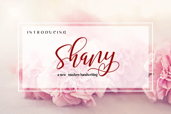 Shany Font by Malindo Creative — Script Handwritten Font