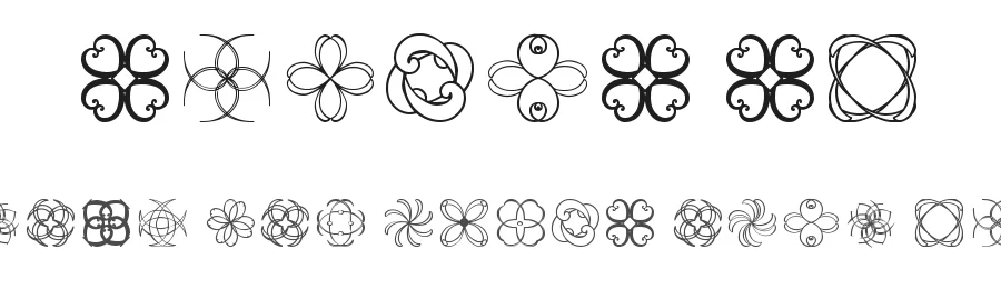 Shapes St by Southype — Dingbats Font