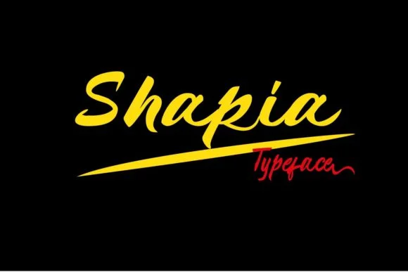 Shapia Font by Phonnastudio — Script Handwritten Font