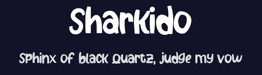 Sharkido by Dhabee Studio — Decorative Font — thumbnail 2