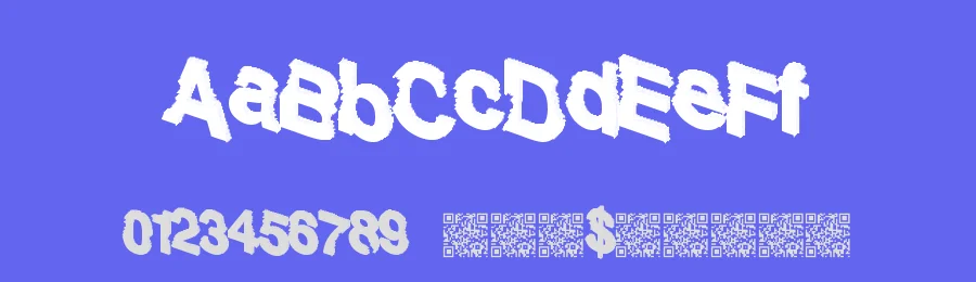 Sharking by Xerographer Fonts — Decorative Font — thumbnail 3