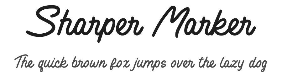 Sharper Marker