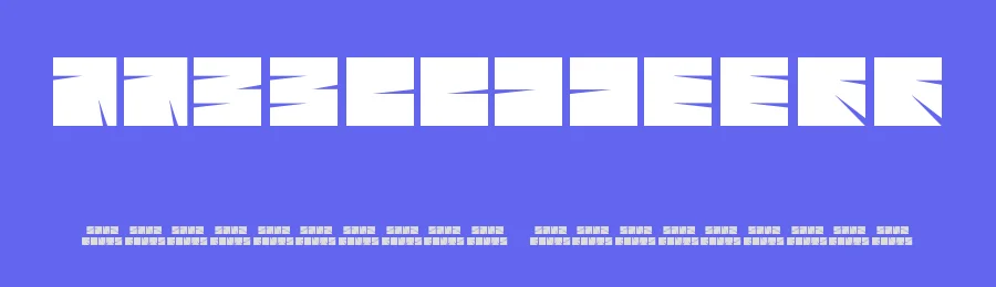 Sharpz by 'Sanz Font — Display Font — thumbnail 3