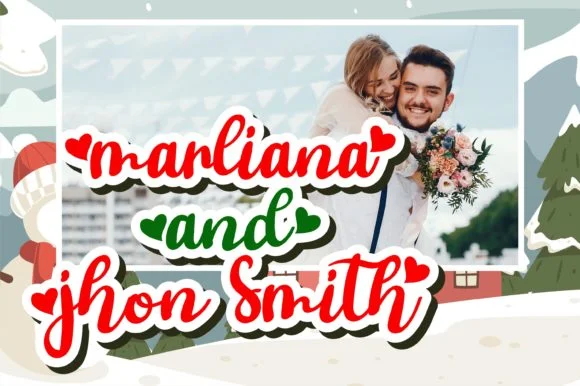 Shasha Christmas Font by Letterena Studios — Script Handwritten Font — thumbnail 6