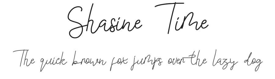 Shasine Time