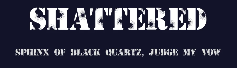 Shattered by TracerTong Fontworks — Decorative Font — thumbnail 2