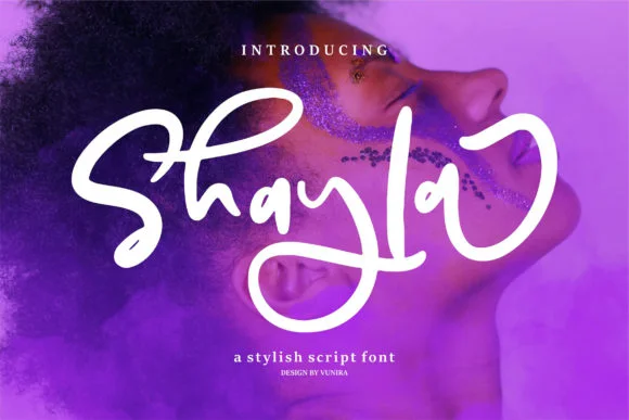 Shayla Font by Vunira — Script Handwritten Font