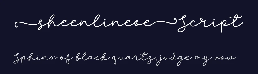 Sheenline Script by Beautypes — Script Handwritten Font — thumbnail 2
