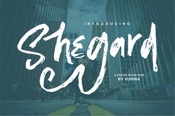 Shegard Font by Vunira — Script Handwritten Font