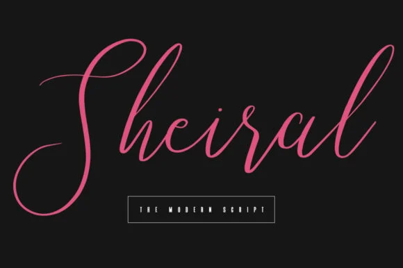 Sheiral Font by Maulana Creative — Script Handwritten Font