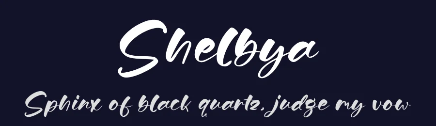 Shelbya by Letterena Studios — Script Handwritten Font — thumbnail 2