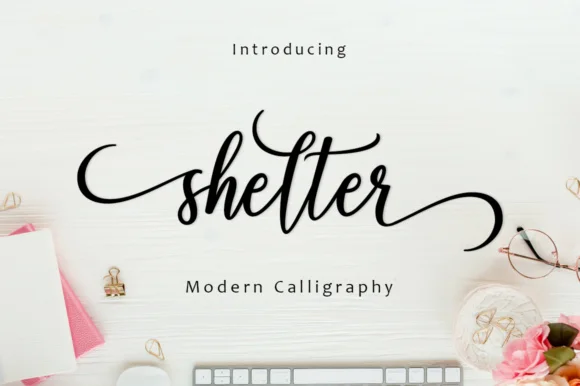 Shelter Script Font by Amarlettering — Script Handwritten Font