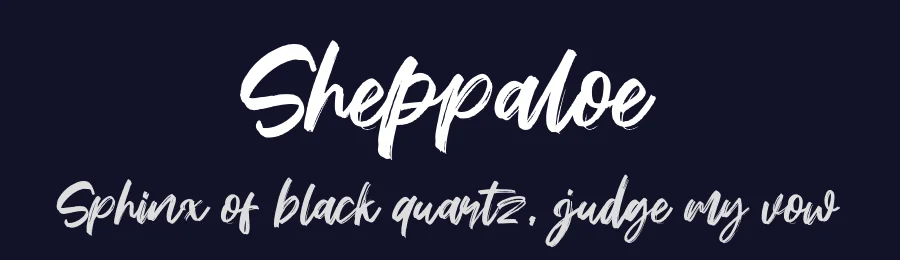 Sheppaloe by Khurasan — Script Handwritten Font — thumbnail 2