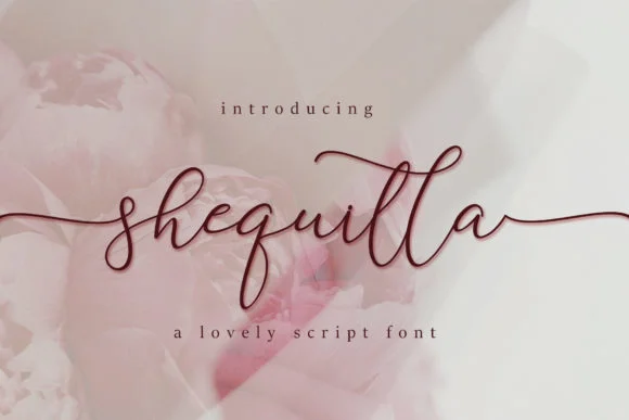 Shequilla Font by tinyhandletter — Script Handwritten Font
