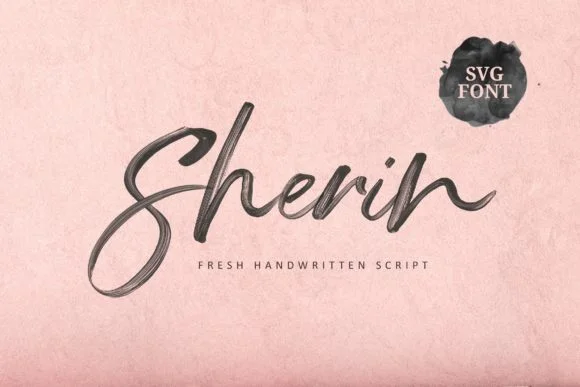 Sherin Font by getstudio — Script Handwritten Font