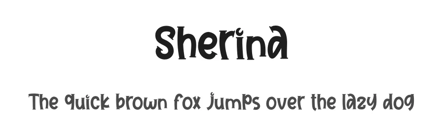 Sherina by Nirmala Creative β Decorative Font