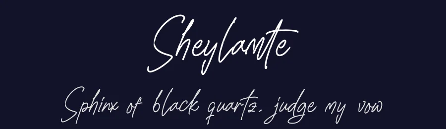 Sheylamte by Letterena Studios — Script Handwritten Font — thumbnail 2