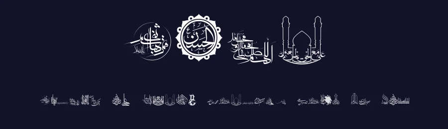 SHia by Ashoora — Dingbats Font — thumbnail 2