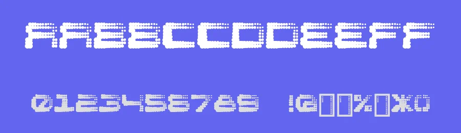 Shift by Glitch — Display Font — thumbnail 3