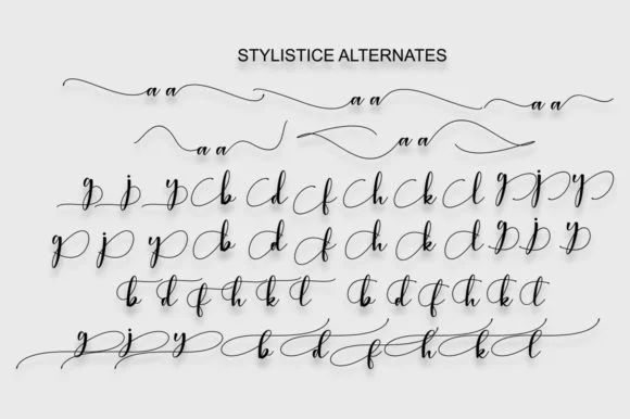 Shilla Font by masinong by masinong — Script Handwritten Font — thumbnail 6
