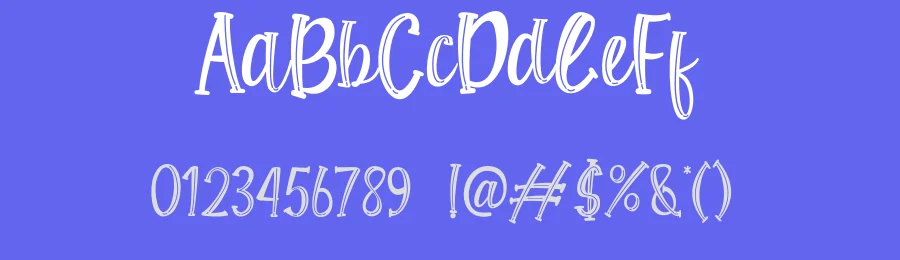 Shine Bloom Line by Rvandtype — Decorative Font — thumbnail 3
