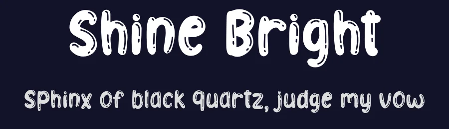 Shine Bright by Nirmala Creative — Decorative Font — thumbnail 2