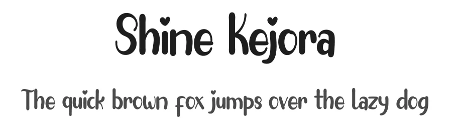 Shine Kejora by StringLabs Creative Studio — Decorative Font