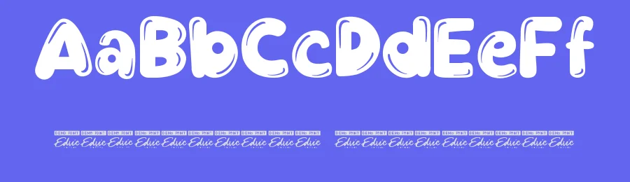 Shiny Balloon by Edric Studio — Decorative Font — thumbnail 3