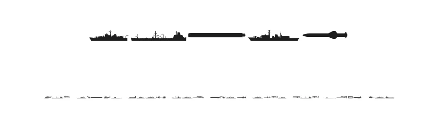 Ships by Tom Mouat — Dingbats Font