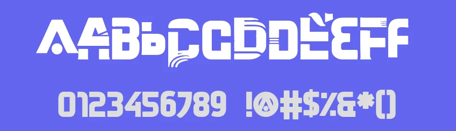 Shizuoka Cyberpunk by Chequered Ink — Decorative Font — thumbnail 3