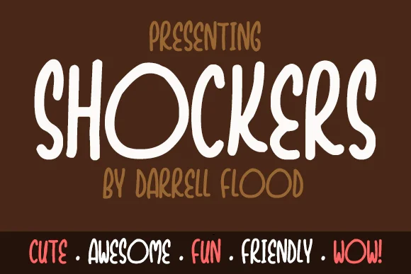 Shockers Font by Dadiomouse โ Script Handwritten Font