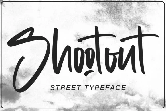 Shootout Font by Arendxstudio — Script Handwritten Font