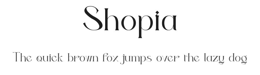 Shopia