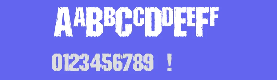 Shredded by TracerTong Fontworks — Decorative Font — thumbnail 3